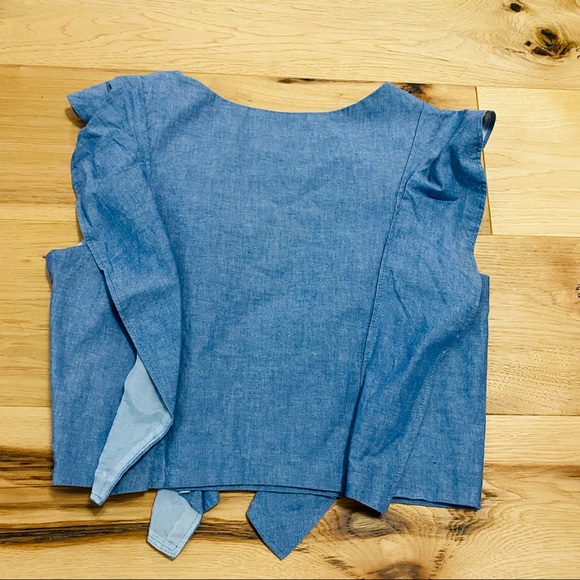 Viva Aviva Magnolia Chambray Top EUC - Picture 10 of 16